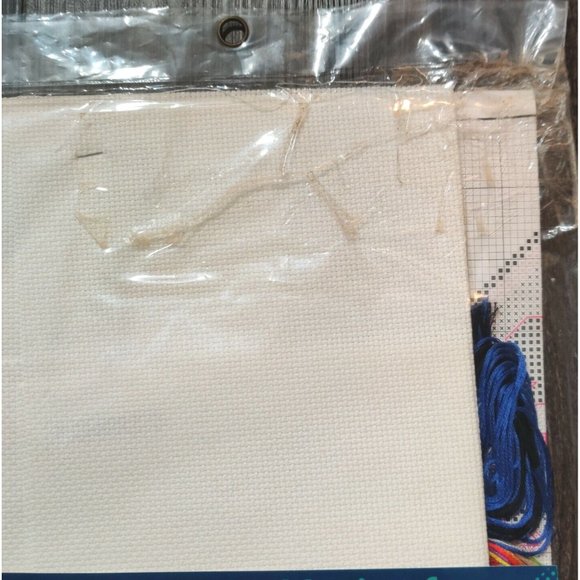 Vtg Mickey Unlimited SLAM DUNK IT Cross Stitch Kit Basketball 36022 Opened Unuse - Picture 4 of 4